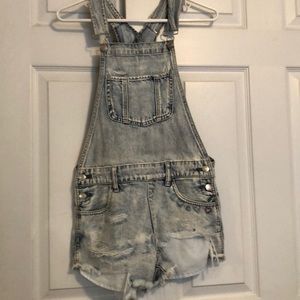 American Eagle overalls